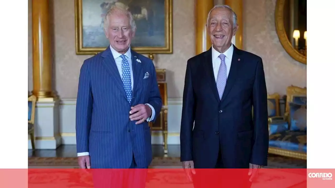 Presidente da Republica recebido com honras militares no Palácio de Buckingham