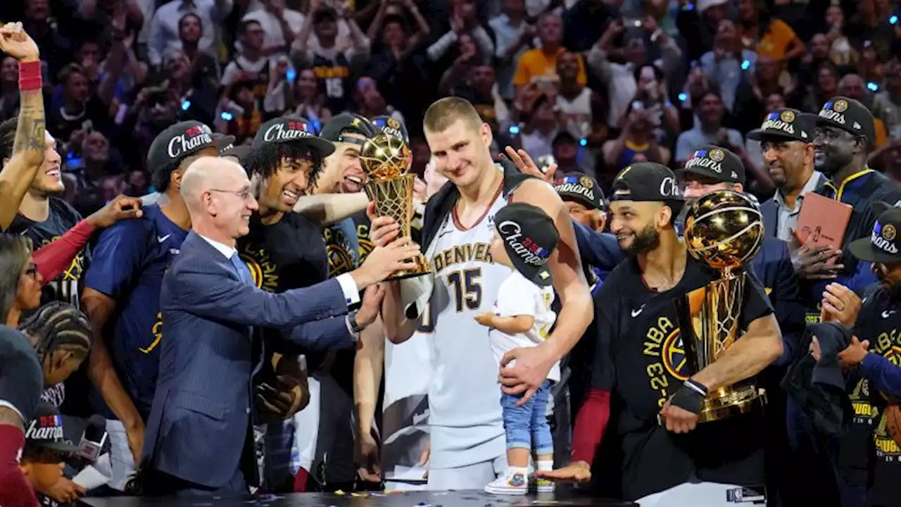 Nikola Jokić temporarily loses MVP trophy ahead of Denver Nuggets parade | CNN