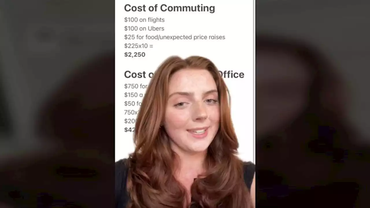 Summer intern's commute goes viral: She flies from South Carolina to New Jersey because it's cheaper than renting | CNN Business