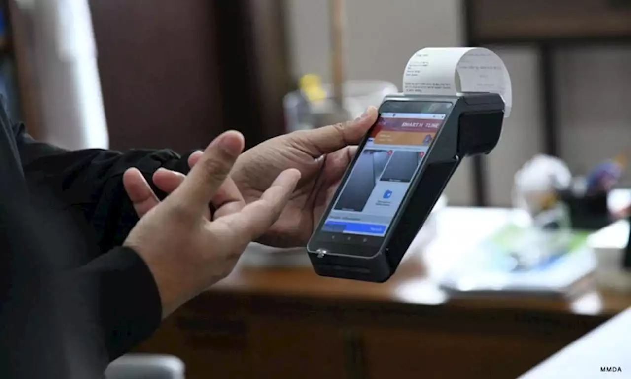 MMDA to use handheld ticketing tools beginning July