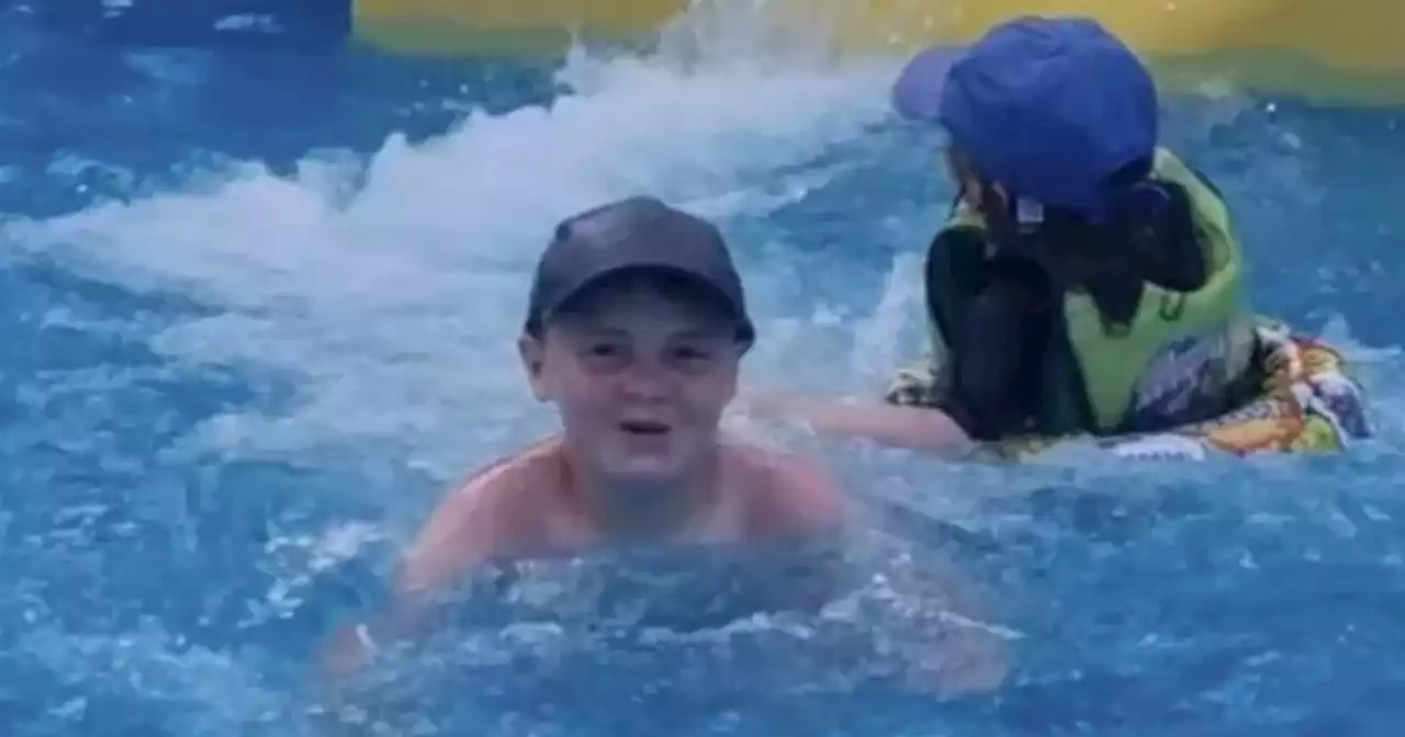 Hero boy, 10, saves 'medically dead' child at bottom of hotel swimming pool