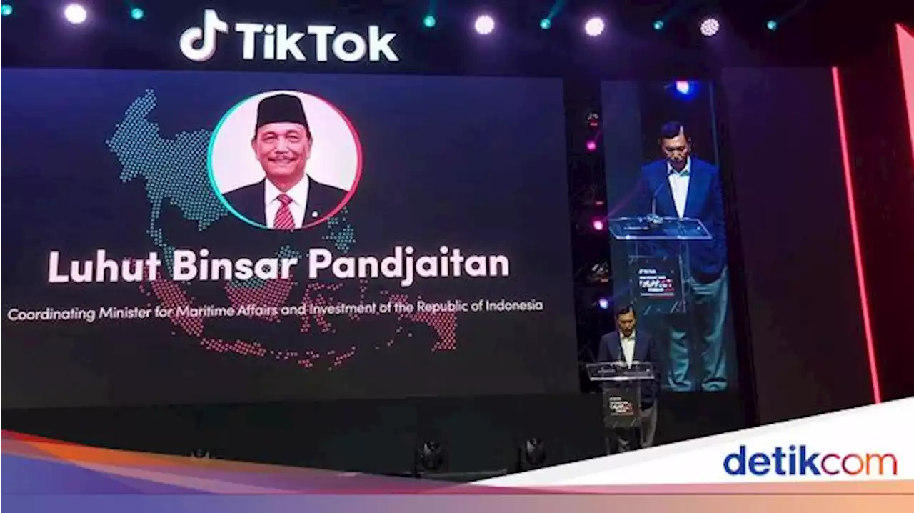 Bertemu Bos TikTok, Luhut: Negara Ini Bukan Negara Ecek-ecek