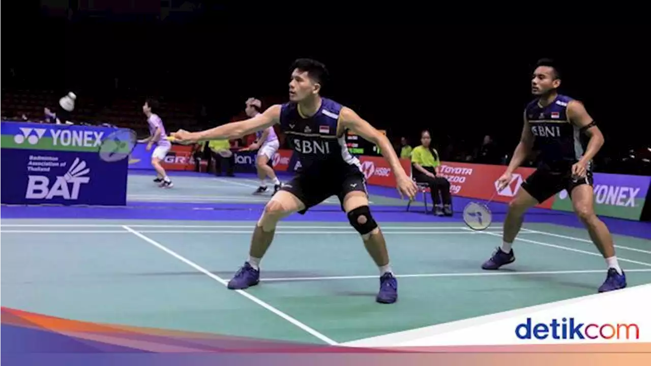 Hasil Indonesia Open 2023: Pram/Yere Menang Dramatis atas The Daddies