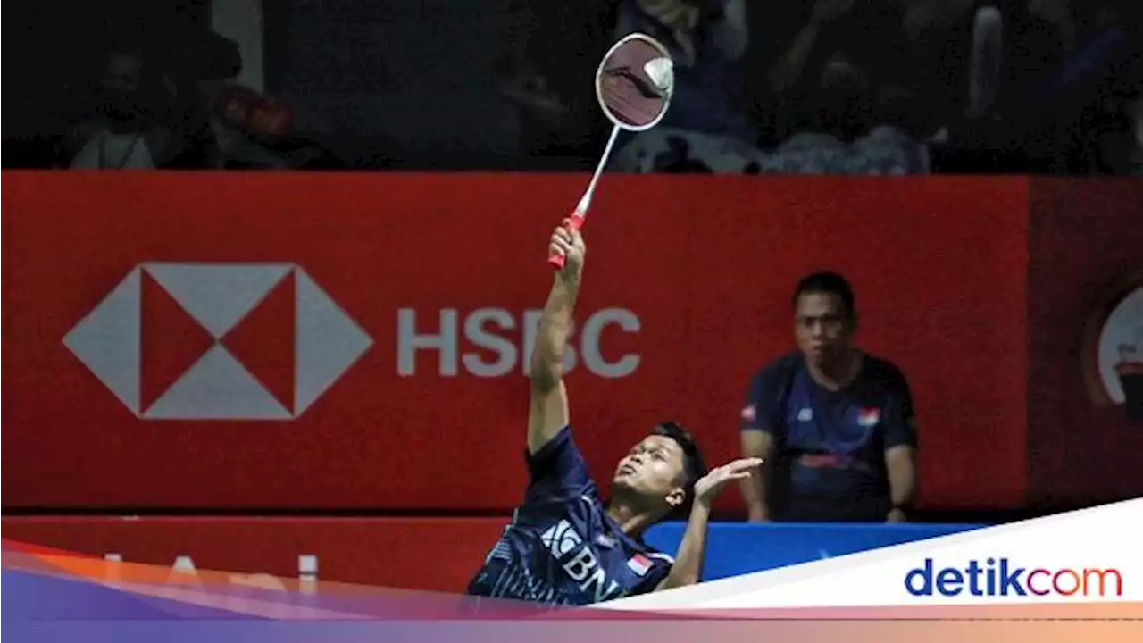 Indonesia Open 2023: Ginting Lolos, Hadapi Jonatan di Perempatfinal