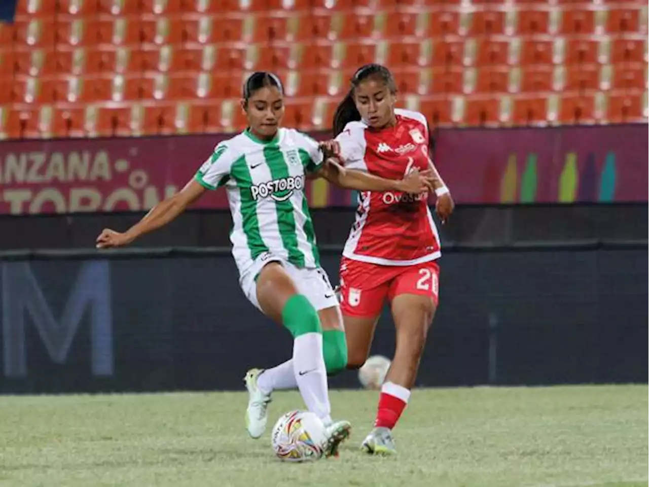 Santa Fe goleó a Nacional y se clasificó a la final de la Liga Femenina