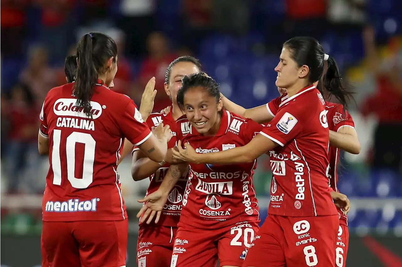 América de Cali golea al Pereira y se cita con Santa Fe en la final de la Liga Femenina