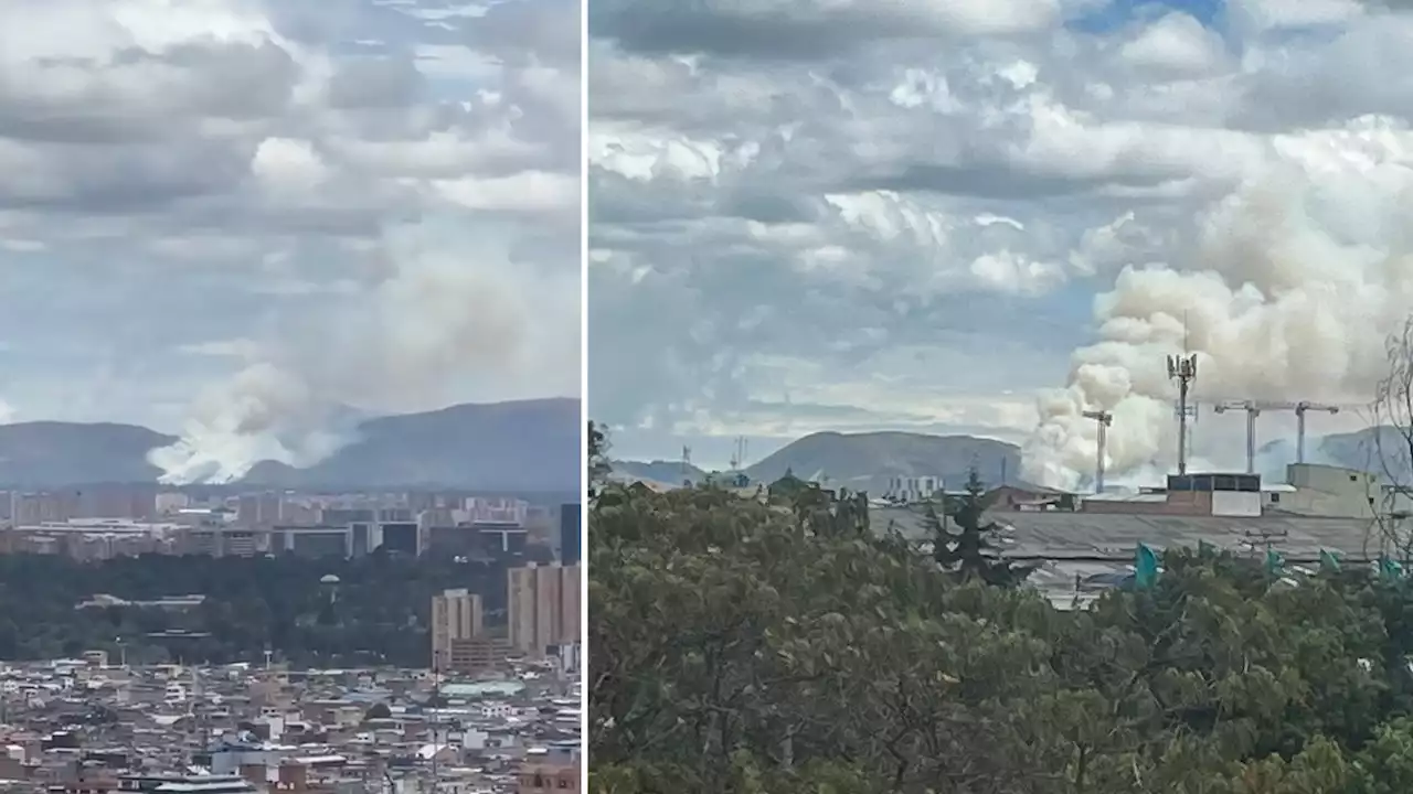 Urgente: reportan emergencia por incendio en el suroccidente de Bogotá