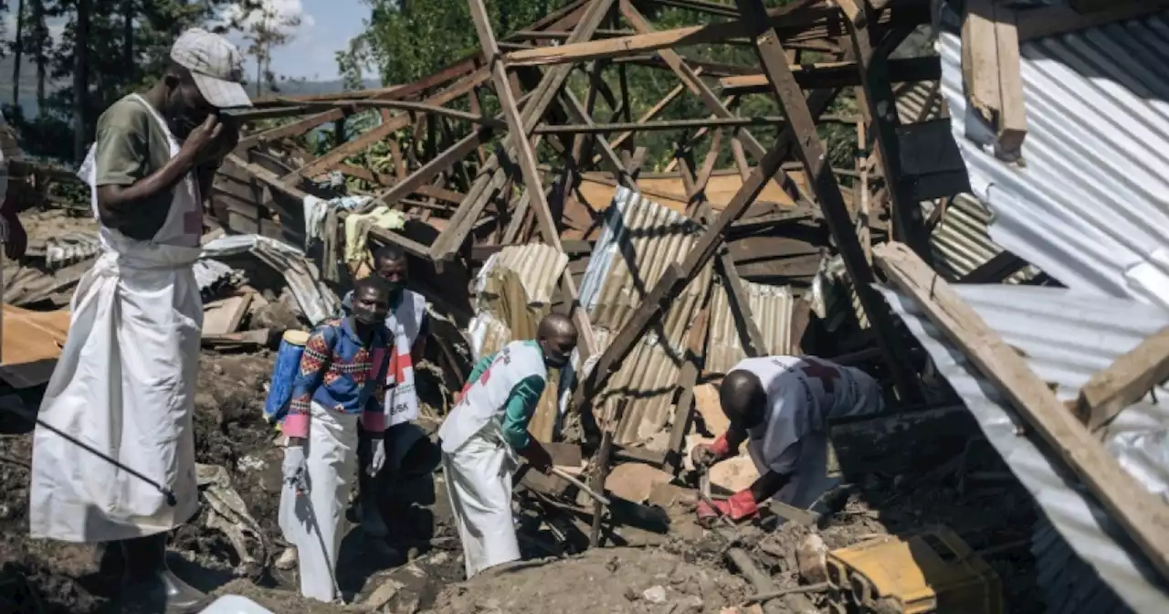 Bodies still buried, aid missing after DR Congo landslides