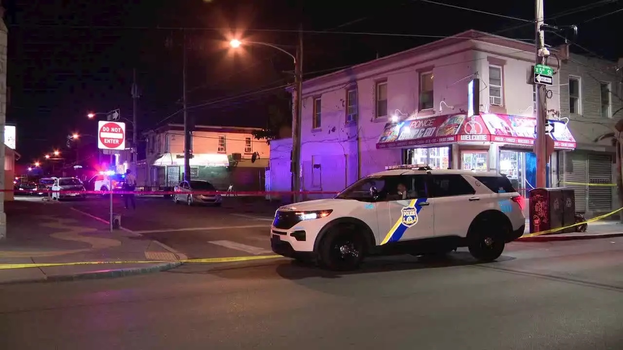 Nearly 60 shots fired in North Philadelphia shooting that left 2 men injured, police say