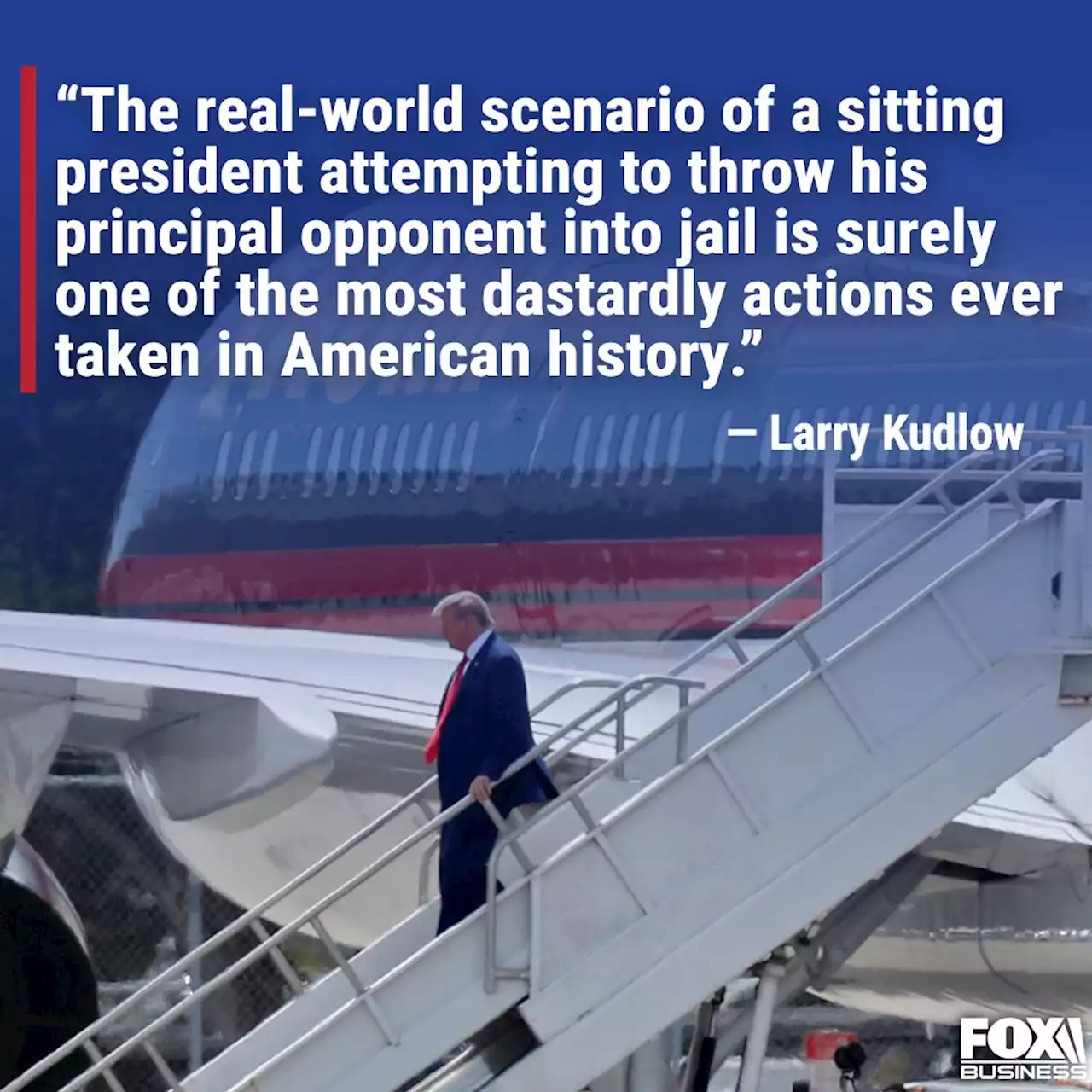 LARRY KUDLOW: Trump's federal indictment was a very sobering and sad day in American history