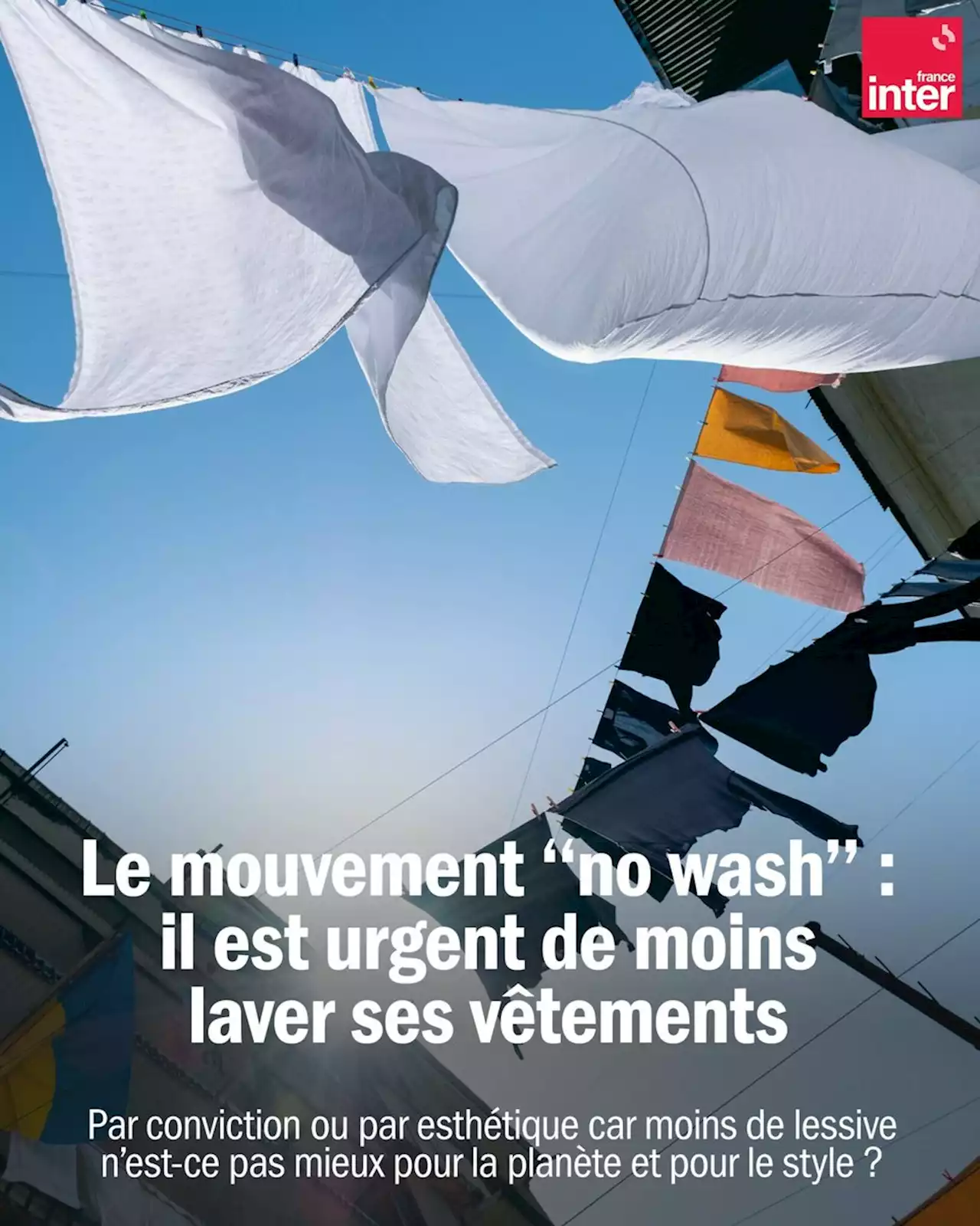 Le mouvement 'no wash'