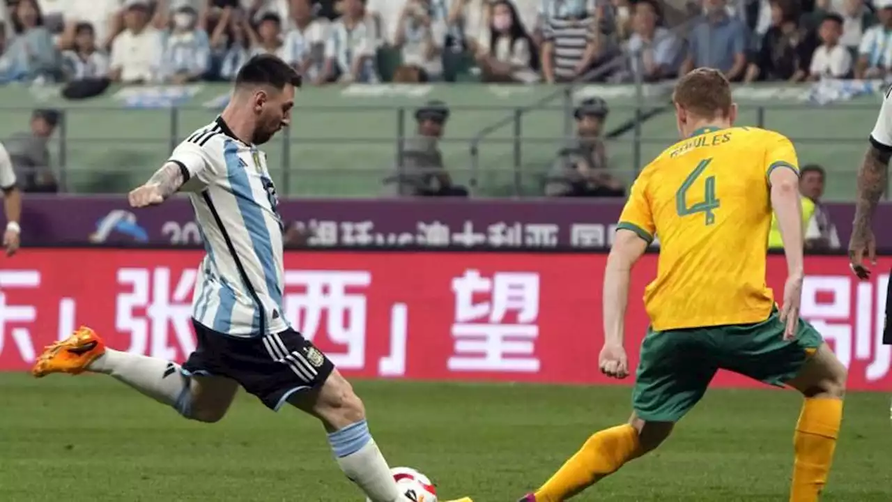 Messi-gol dopo 79', la rete più veloce della sua carriera! E l'Argentina batte l'Australia