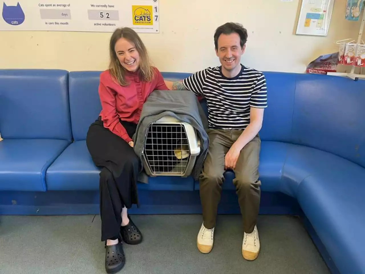 Glasgow cat called Pepsi finds her forever home at 19