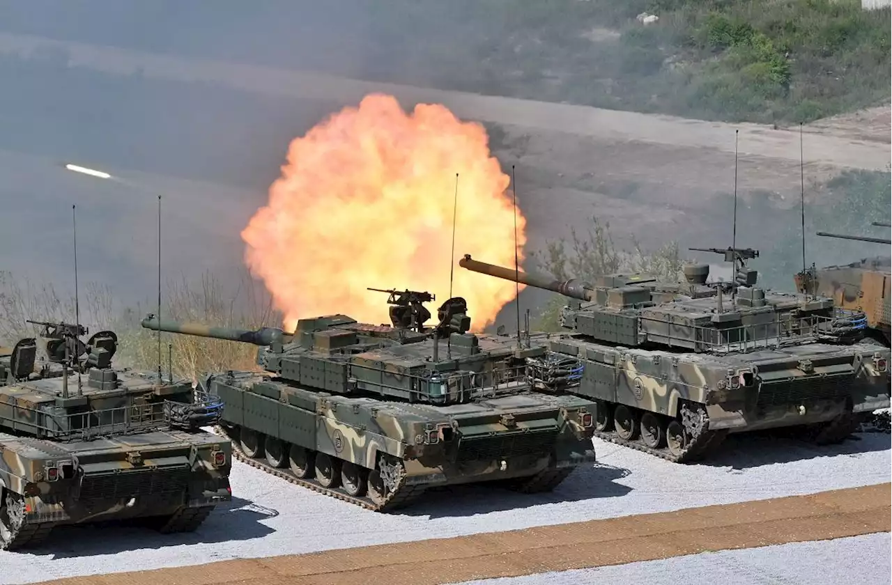 South Korea’s Yoon oversees major live-fire drills with US