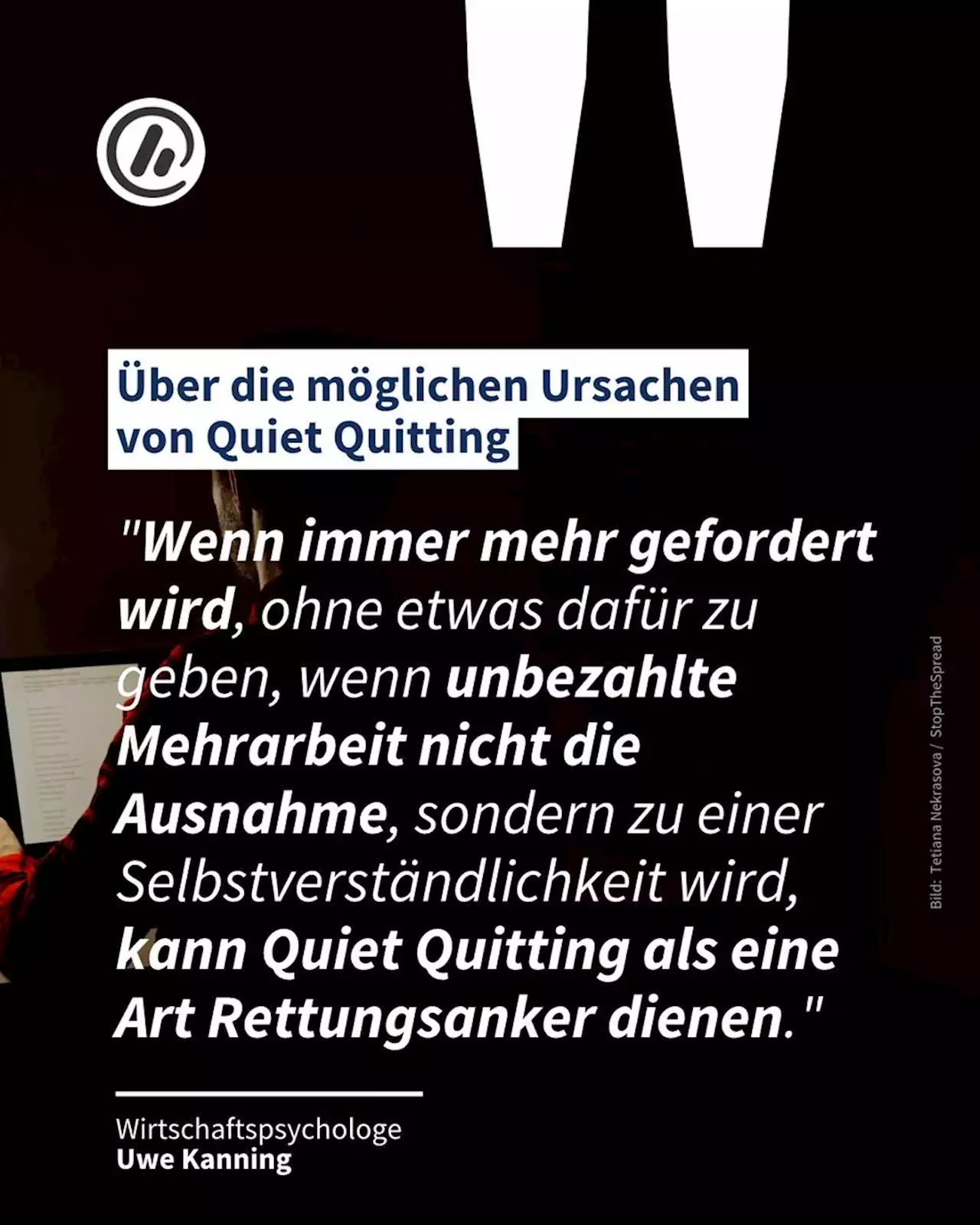 Quiet Quitting​: Ende der Überstunden?​