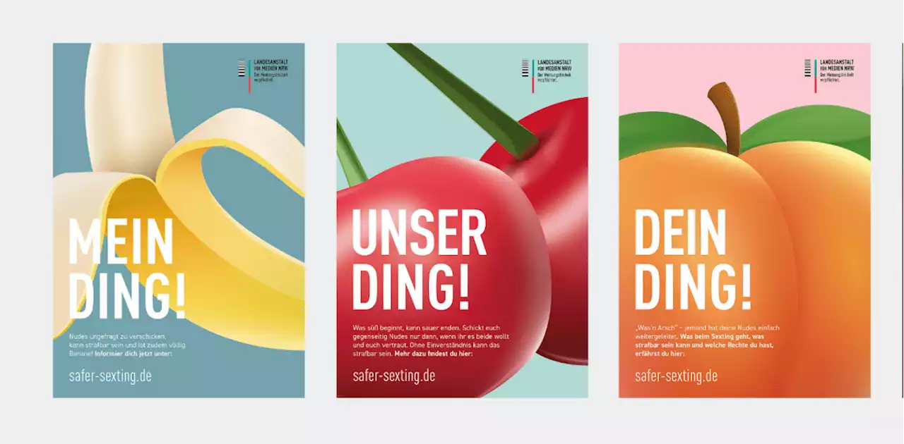 Safer Sexting: Kampagne der Medienanstalt NRW mit New Brand Award ausgezeichnet