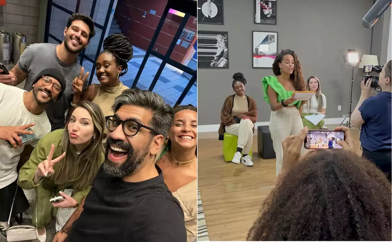 Ex-BBBs Domitila, Amanda, Ricardo e Sarah Aline fazem curso de apresentadores na Globo