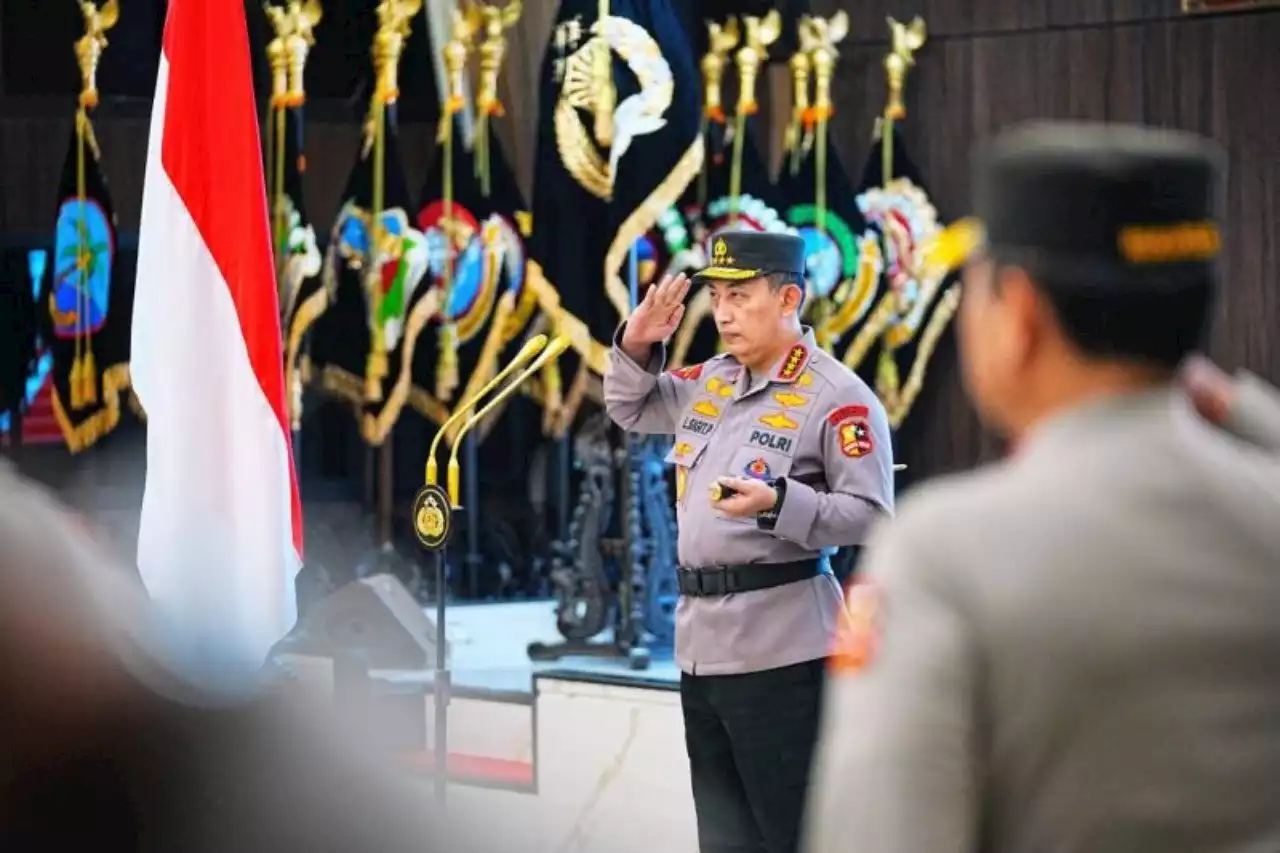 8 Pati Polri Naik Pangkat, Ini Daftarnya