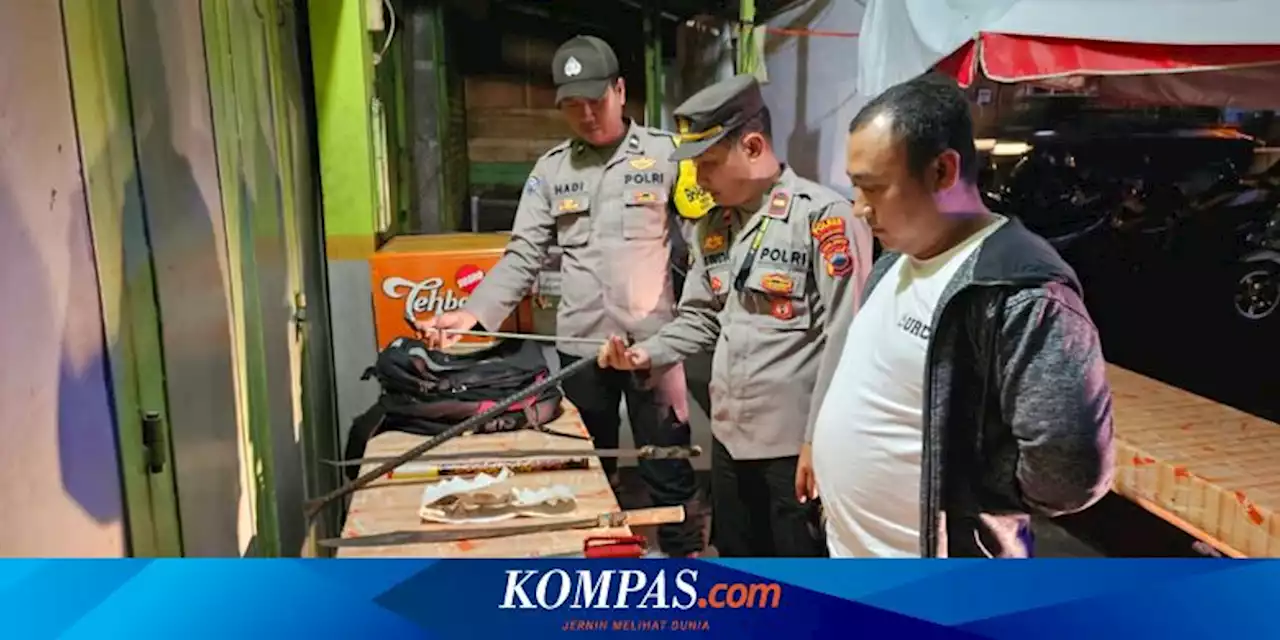 Ditantang Tawuran Lewat Medsos, 8 Pelajar Bersenjata Tajam Ditangkap Polisi