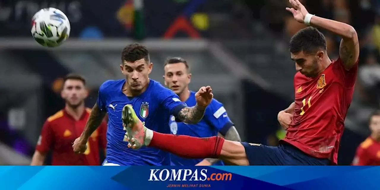 Link Live Streaming Spanyol Vs Italia di Semifinal UEFA Nations League, Kickoff 01.45 WIB