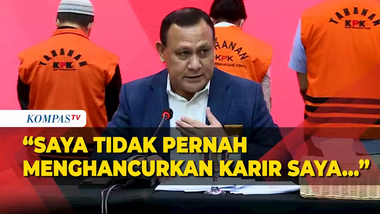 Firli Bahuri Bantah Bocorkan Dokumen Penyelidikan Korupsi ESDM: Saya Tak Hancurkan Karir Saya