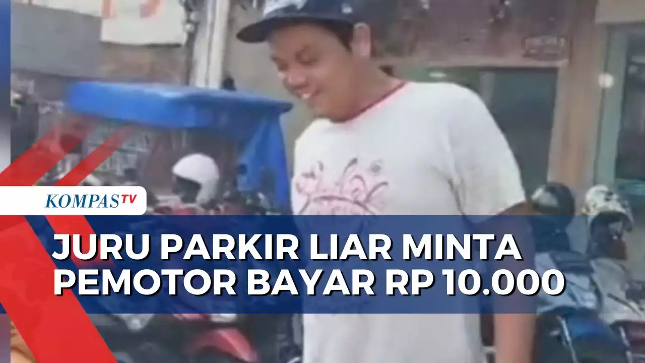 Polisi Tangkap Jukir Liar Patok Parkir Motor Rp 10 Ribu di Senayan Jakarta Pusat