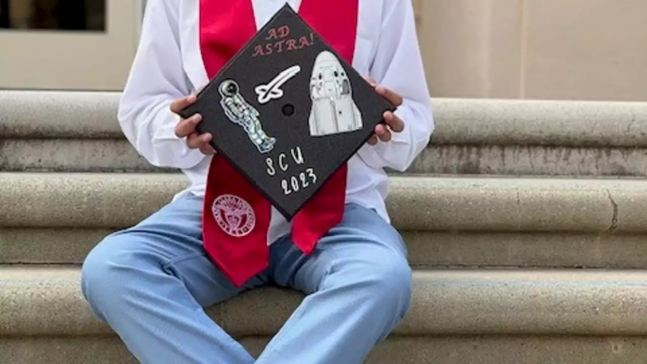 14-year-old becomes youngest graduate of Santa Clara University and snags job with SpaceX