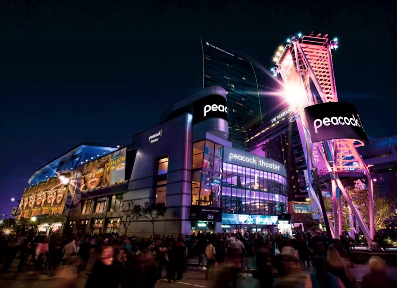 Microsoft Theater at L.A. Live is now Peacock Theater