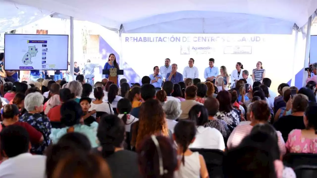 Con 31 mdp, arranca rehabilitación de centros de salud en Aguascalientes