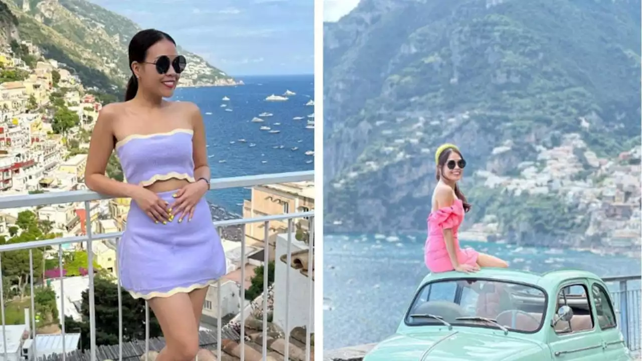 6 Potret Petty Hasibuan Kakak Ipar Jesicca Mila Liburan di Italia, Tampil Stylish