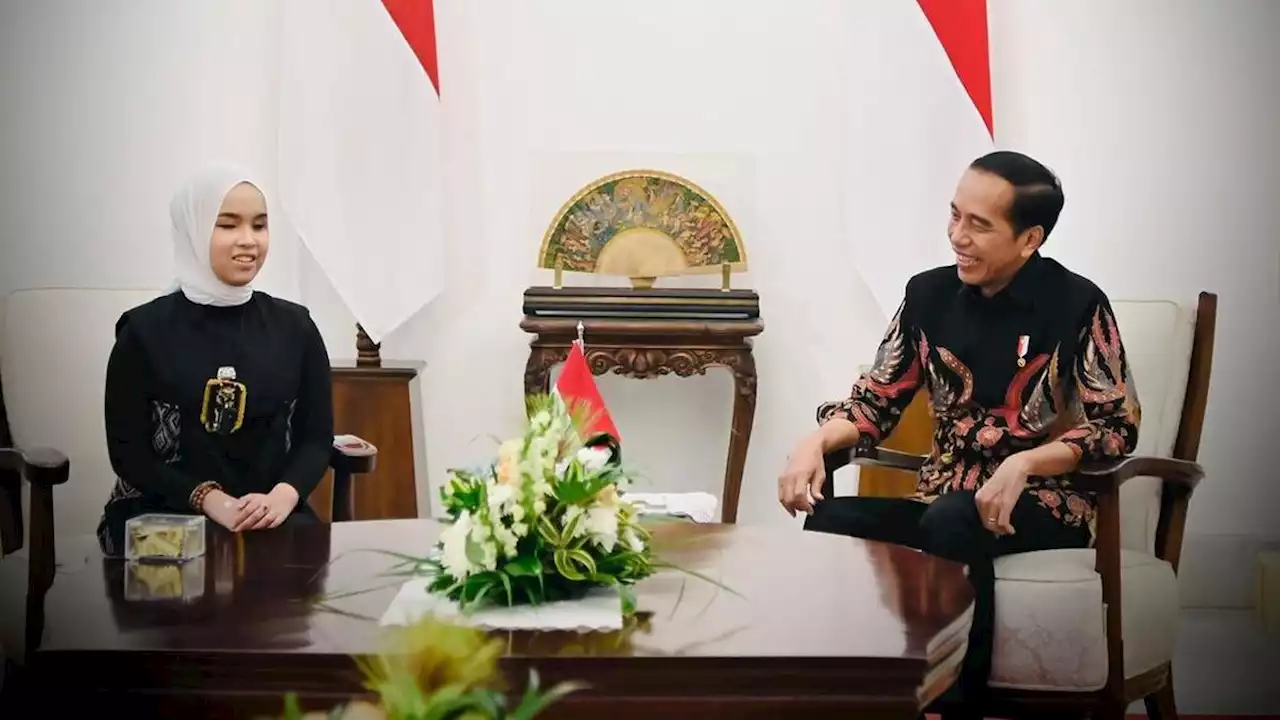 Berdampingan dengan Jokowi, Putri Ariani Beri Pesan Menyentuh untuk Masyarakat