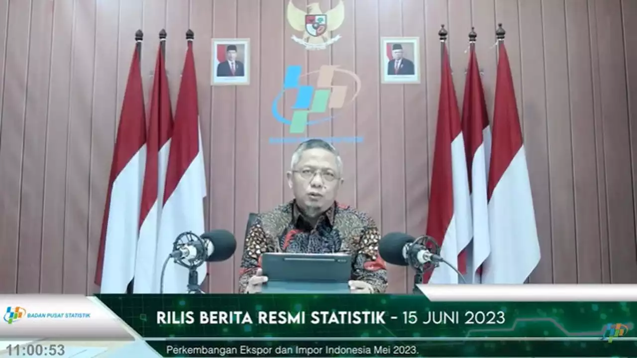 Ekspor Indonesia di Mei 2023 Tembus USD 21,72 Miliar, Naik 12,61 Persen