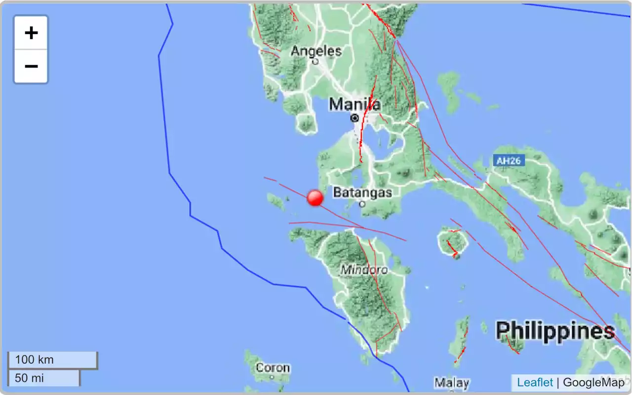 6.2-magnitude quake jolts Batangas — Phivolcs