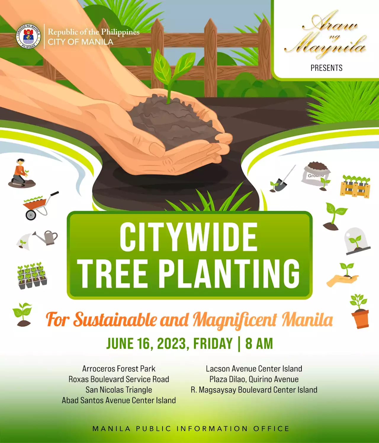 Manila gov't to conduct citywide tree-planting activity