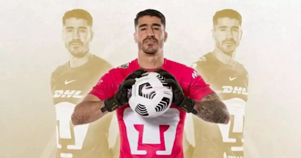 Pumas hizo oficial el fichaje del portero Gil Alcalá