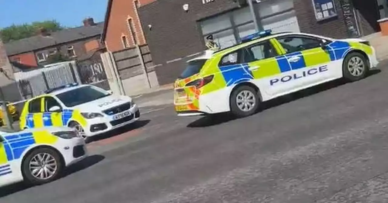 Police follow motorbike being 'driven dangerously' before smashing into car