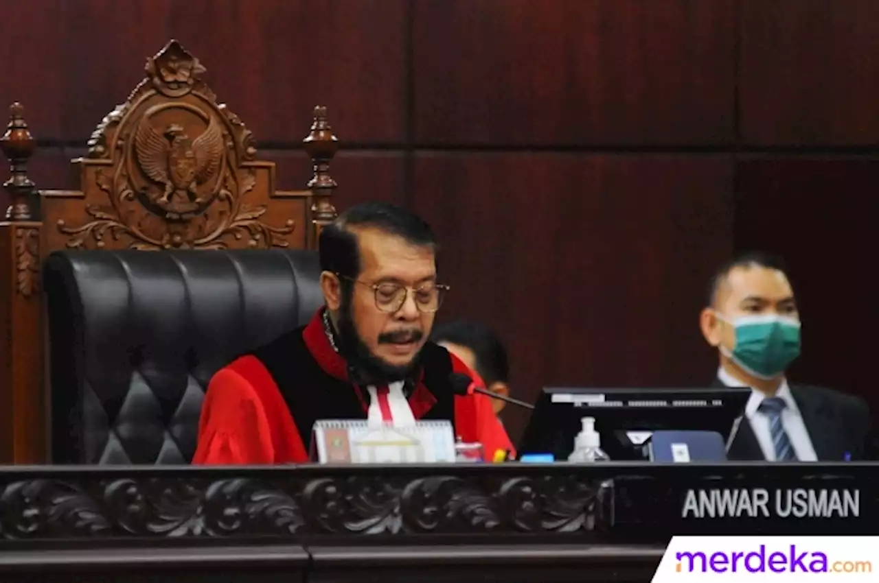 Foto : MK Tolak Sistem Proporsional Tertutup, Pemilu 2024 Tetap Coblos Caleg | merdeka.com