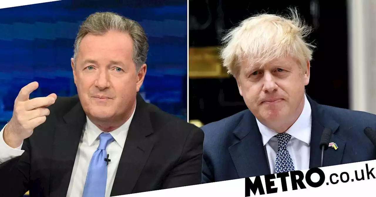 Piers Morgan declares Boris Johnson can 'get in the bin' in scathing attack