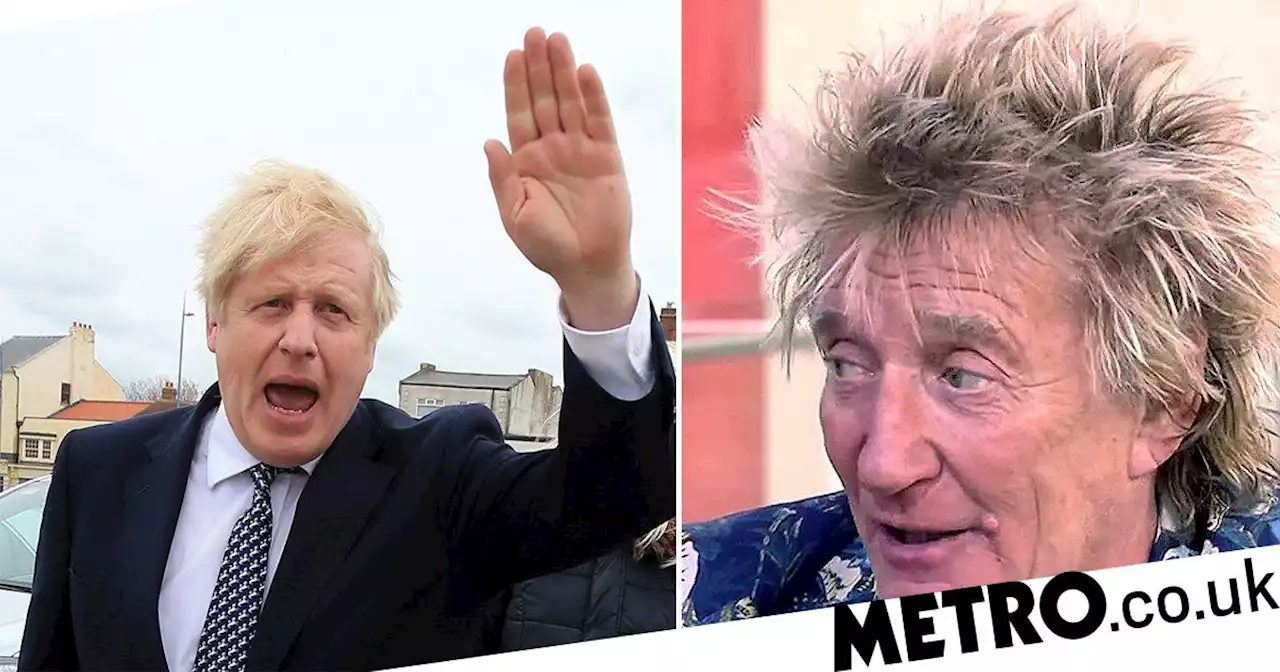 Sir Rod Stewart admits he's 'still a fan' of Boris Johnson despite Partygate