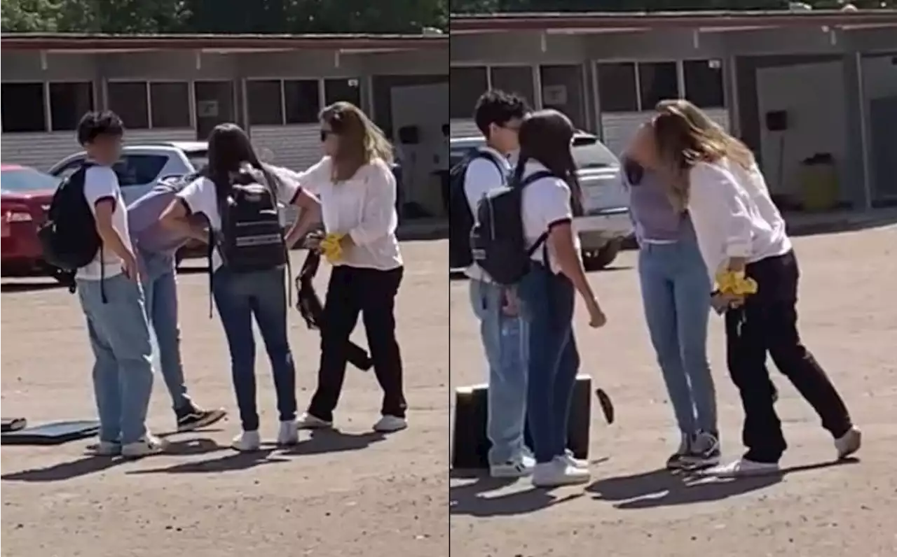 Mujer que agredió a una estudiante dentro del CBTIS 89 ya fue detenida