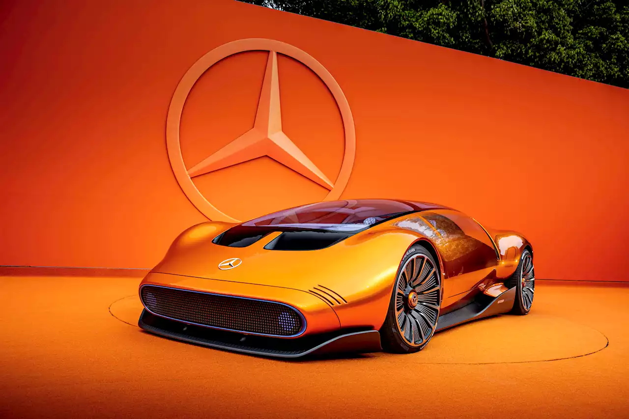 Mercedes reveals Vision One-Eleven electric supercar concept