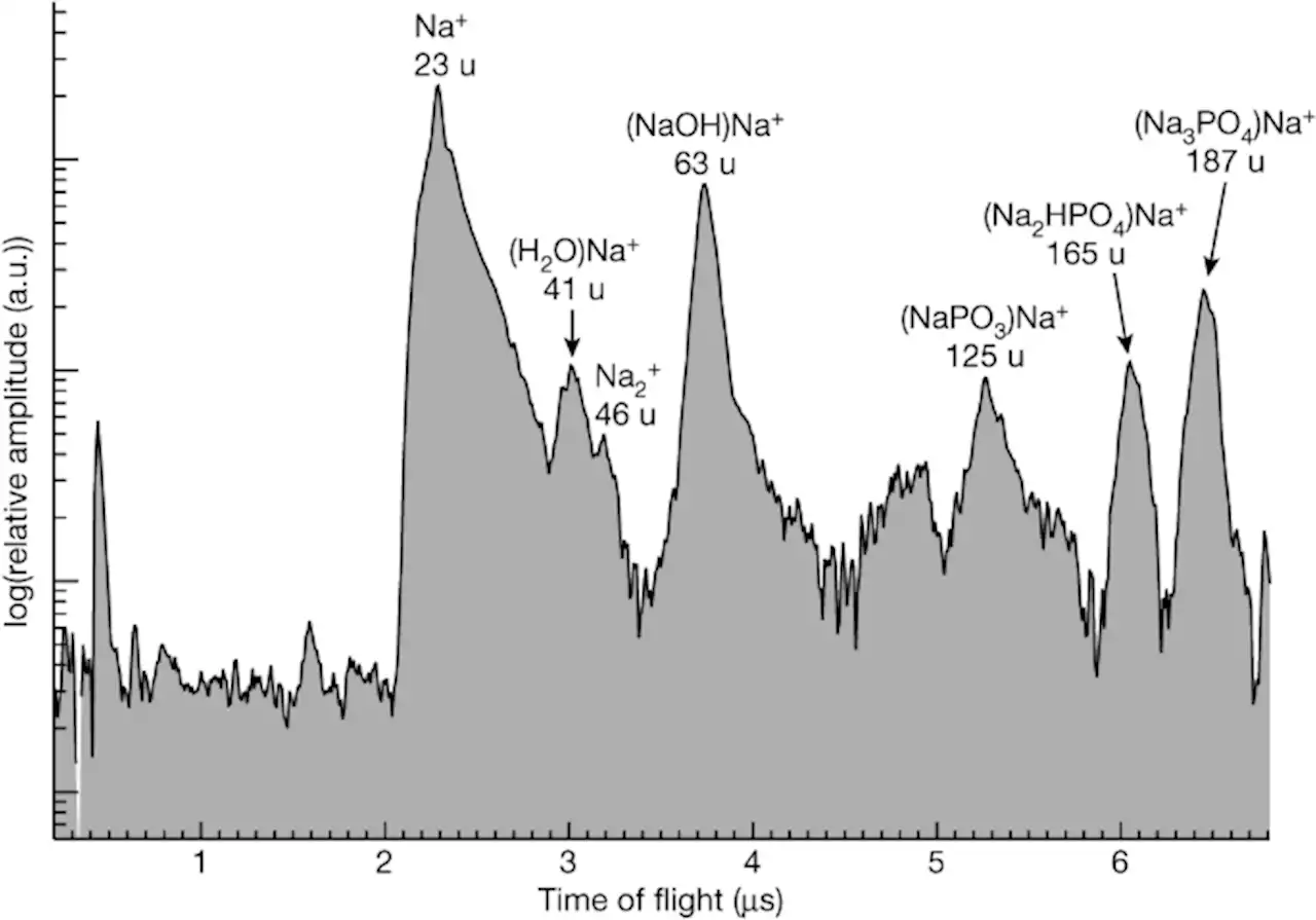 Detection of phosphates originating from Enceladus’s ocean - Nature