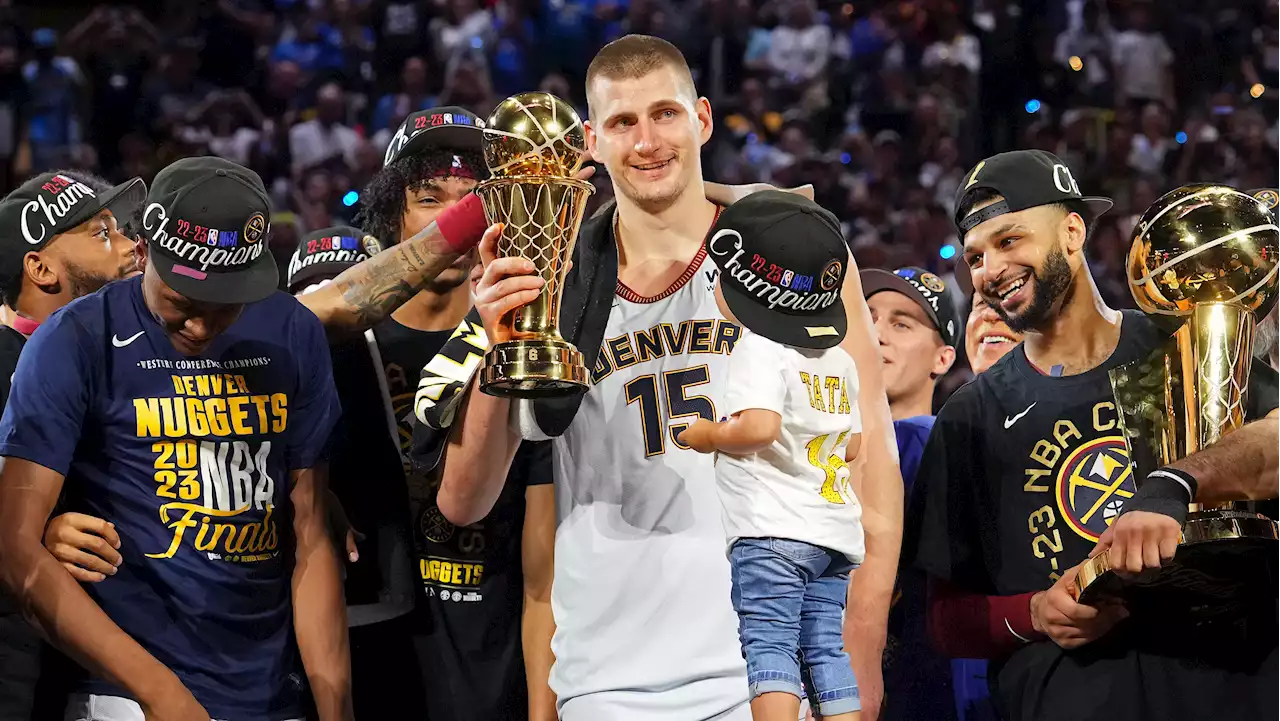 Nikola Jokic had no idea where his NBA Finals MVP trophy was