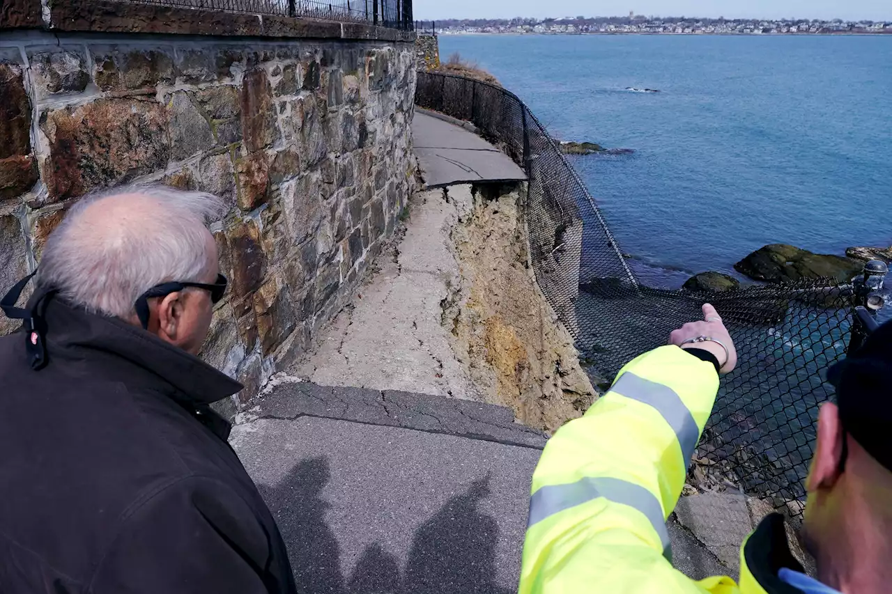 RI seeks federal funding to repair Newport Cliff Walk