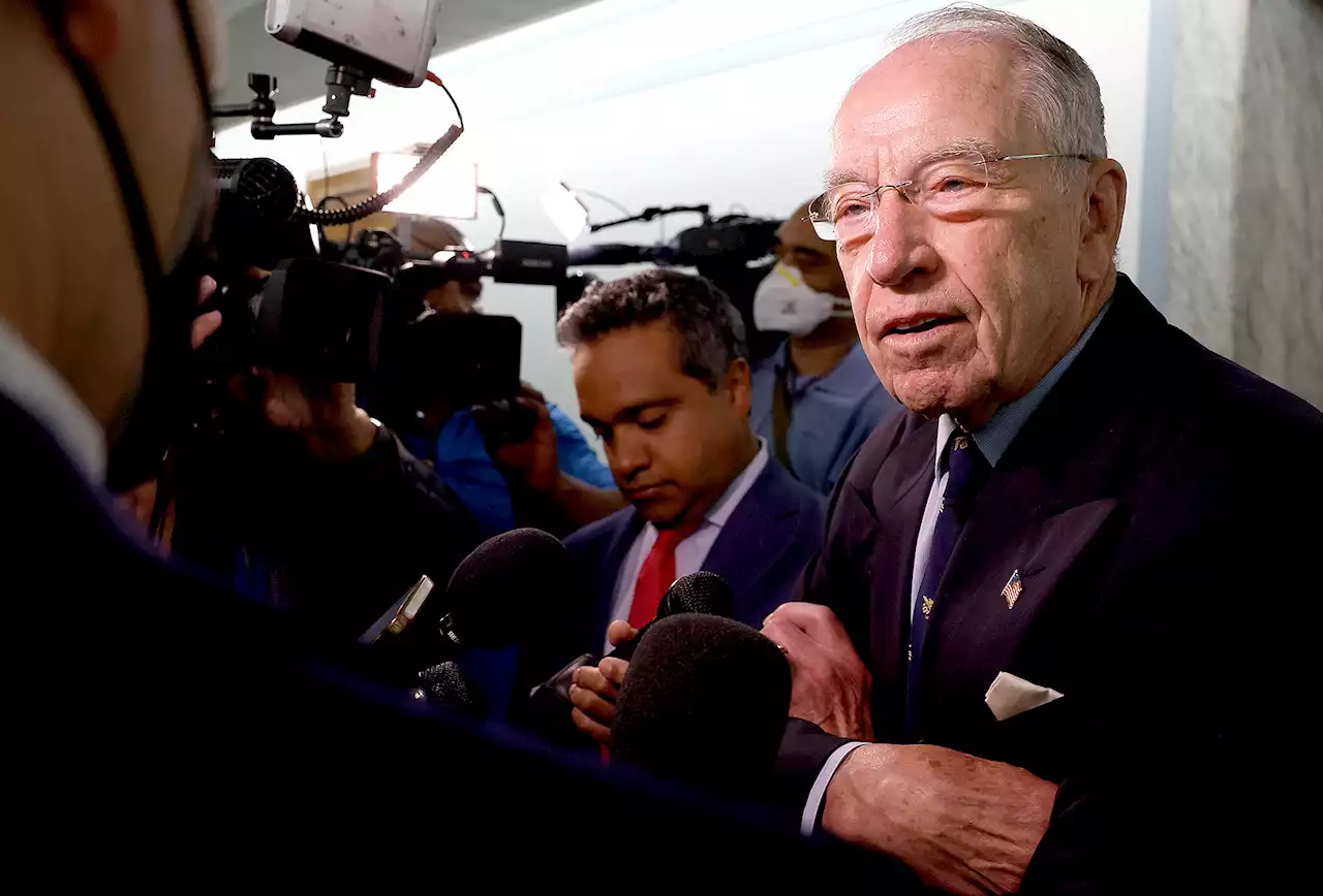 Chuck Grassley wants Donald Trump's approval on Biden probe