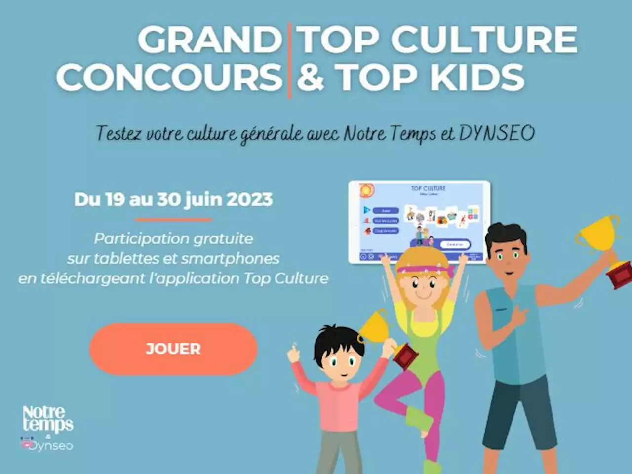 Top Culture, le grand concours de culture générale des 60 ans et +