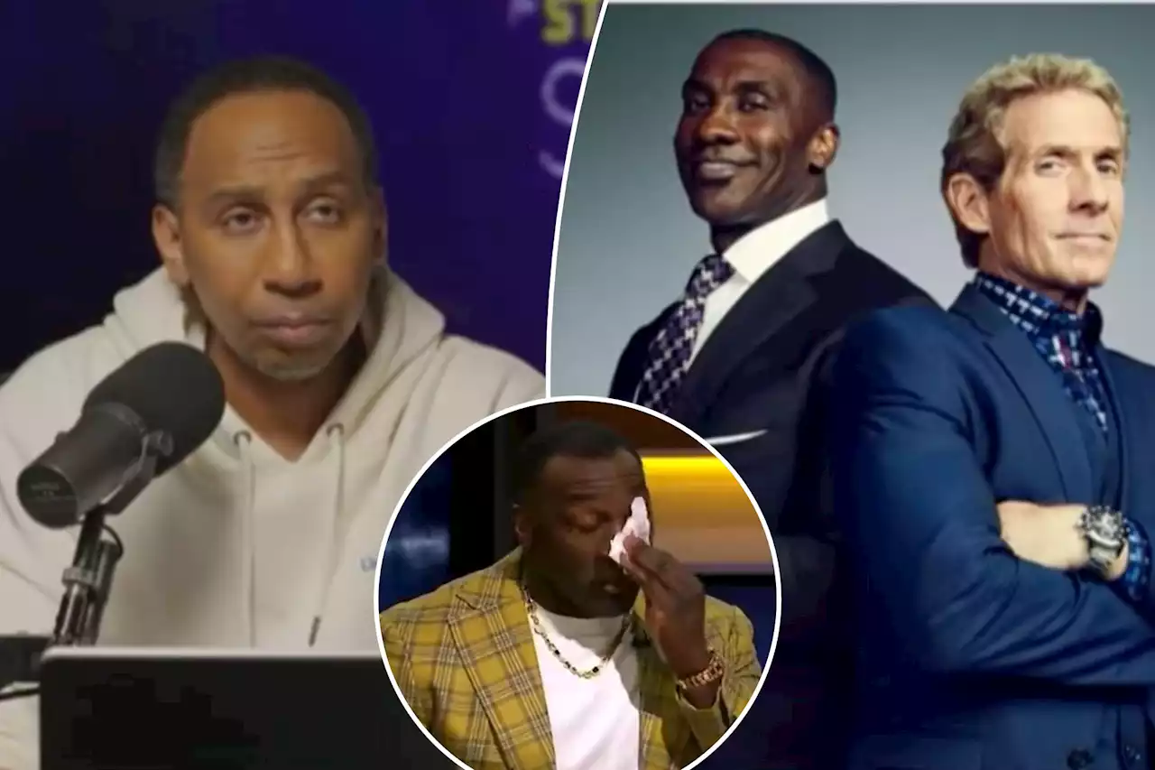 Stephen A. Smith ‘surprised’ by emotional Shannon Sharpe-Skip Bayless sendoff