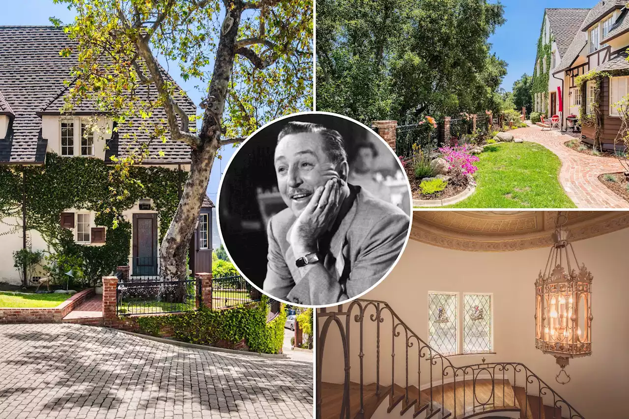 Walt Disney’s actual storybook mansion is now up for rent at $40K/month