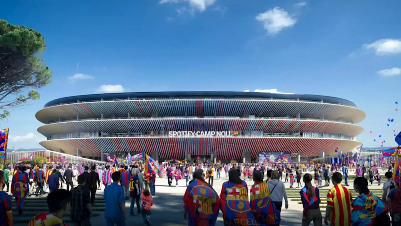 El Barcelona construye el Spotify Camp Nou: cómo será y cuándo estará habilitado | El club blaugrana invirtió más de mil millones de euros