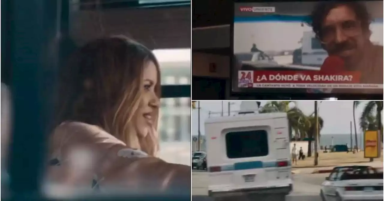 Shakira se cansó de tanta presión y salió huyendo en pleno comercial